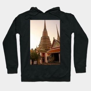 Third entrance view to Phra Chedi Rai at Wat Pho Hoodie